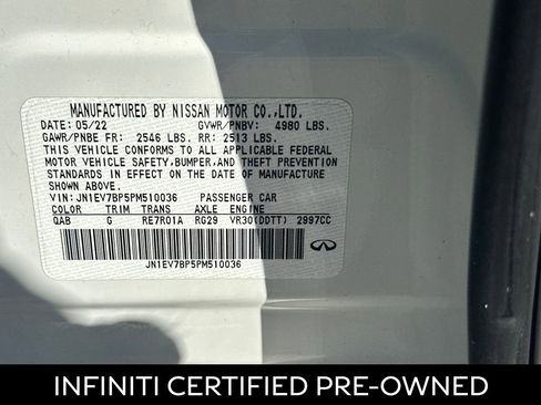 Certified 2023 INFINITI Q50 Luxe w/ Cargo Package image 26
