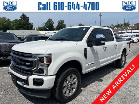 Used 2020 Ford F350 Platinum w/ FX4 Off-Road Package AWD/4WD image 1