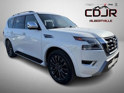 Used 2023 Nissan Armada Platinum w/ Captain's Chairs Package