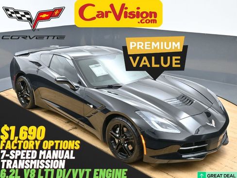 Used 2017 Chevrolet Corvette Stingray Coupe w/ 1LT RWD image 1