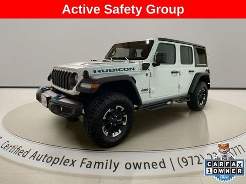 Used 2025 Jeep Wrangler Unlimited Rubicon 4xe w/ Safety Group AWD/4WD image 1