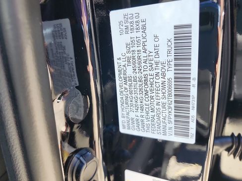 New 2026 Honda Ridgeline TrailSport image 14