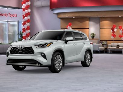 New 2026 Toyota Highlander Platinum