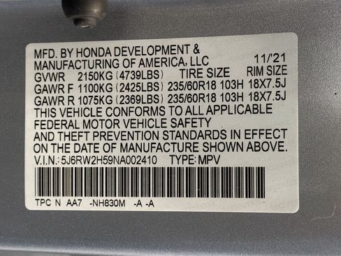Used 2022 Honda CR-V EX image 12