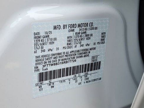 New 2025 Ford Maverick XL w/ Equipment Group 101A image 31