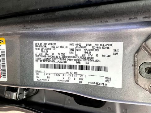 Used 2020 Ford Ranger Lariat w/ FX4 Off-Road Package AWD/4WD image 38