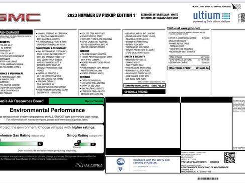 Used 2023 GMC Hummer EV Edition 1 image 73