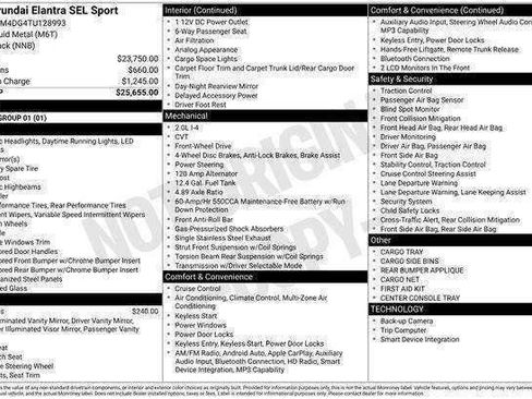 New 2026 Hyundai Elantra Sport FWD image 27
