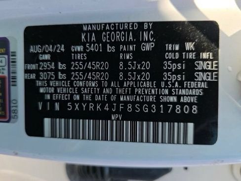 Certified 2025 Kia Sorento SX FWD image 13