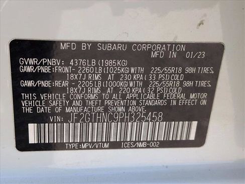 Used 2023 Subaru Crosstrek 2.5i Limited image 26