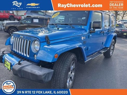 Used 2016 Jeep Wrangler Unlimited Sahara AWD/4WD image 1