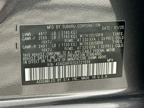 Certified 2025 Subaru Crosstrek 2.5i Sport w/ Crosstrek Mirror Package image 29