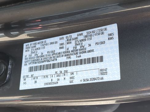 Used 2023 Ford F150 Lariat w/ Equipment Group 502A High AWD/4WD image 36