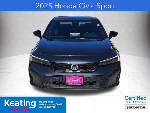 Certified 2025 Honda Civic Sport image 2