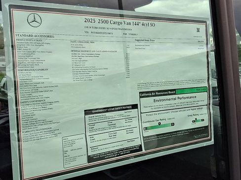 Used 2025 Mercedes-Benz Sprinter 2500 image 23