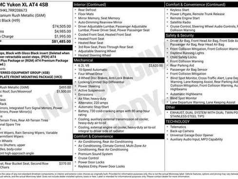 Used 2024 GMC Yukon XL AT4 AWD/4WD image 36