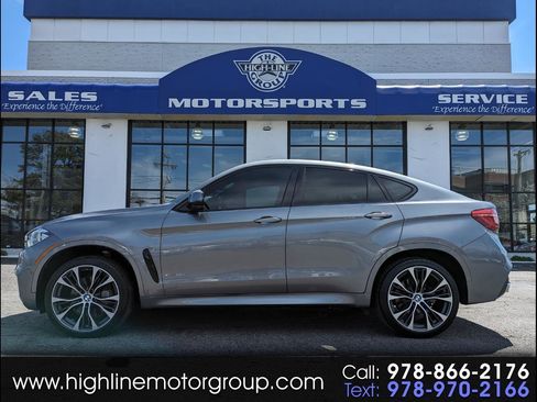 Used 2018 BMW X6 xDrive50i w/ M Sport Package AWD/4WD image 1