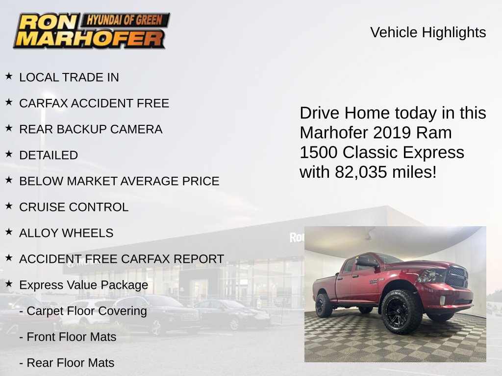 Used 2019 RAM 1500 Express w/ Wheel & Sound Group AWD/4WD image 14