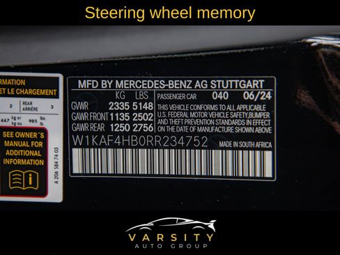Used 2024 Mercedes-Benz C 300 4MATIC Sedan w/ AMG Line w/ Night Package image 34