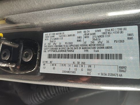 Certified 2024 Ford F150 XLT w/ Equipment Group 303A High AWD/4WD image 31