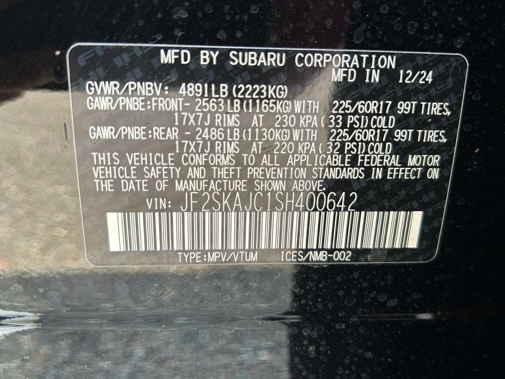 Used 2025 Subaru Forester Wilderness AWD/4WD image 70