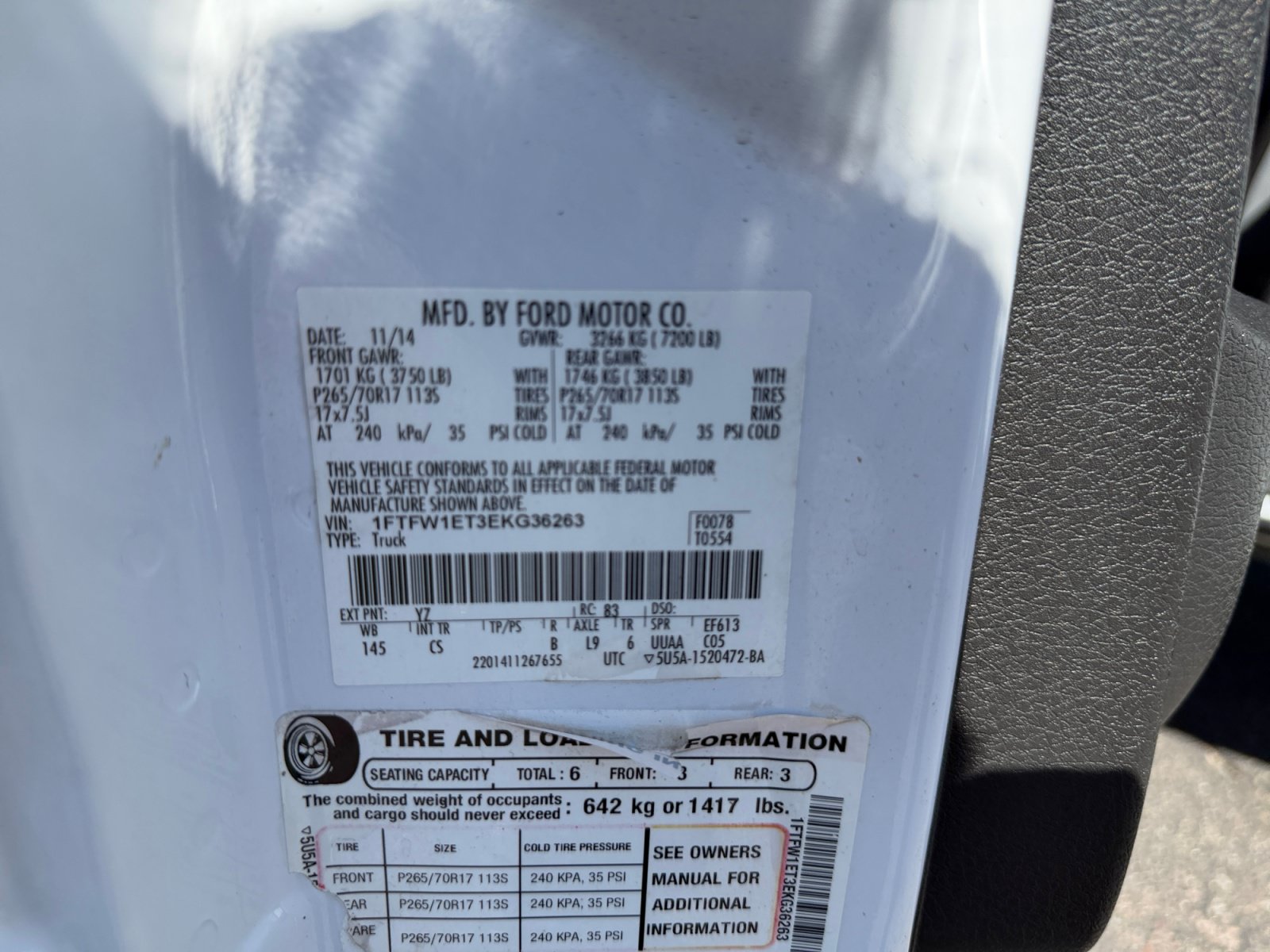 Used 2014 Ford F150 XL w/ XL Plus Package AWD/4WD image 33