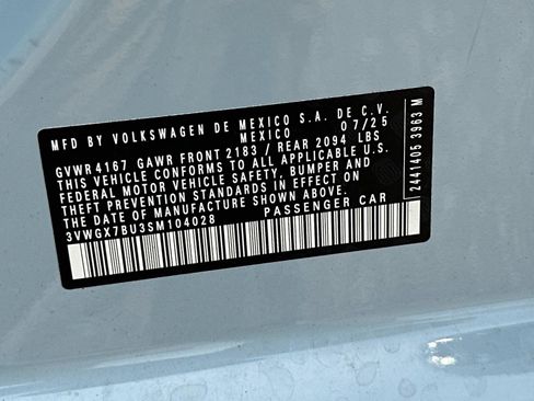 New 2025 Volkswagen Jetta SEL image 19