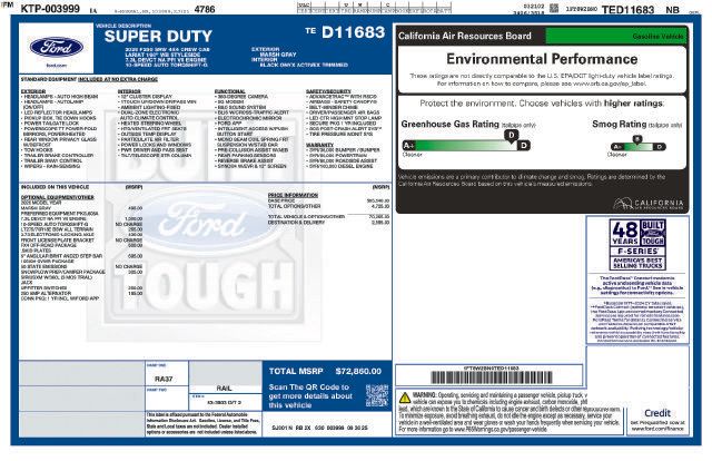 Used 2026 Ford F250 Lariat w/ FX4 Off-Road Package AWD/4WD image 34
