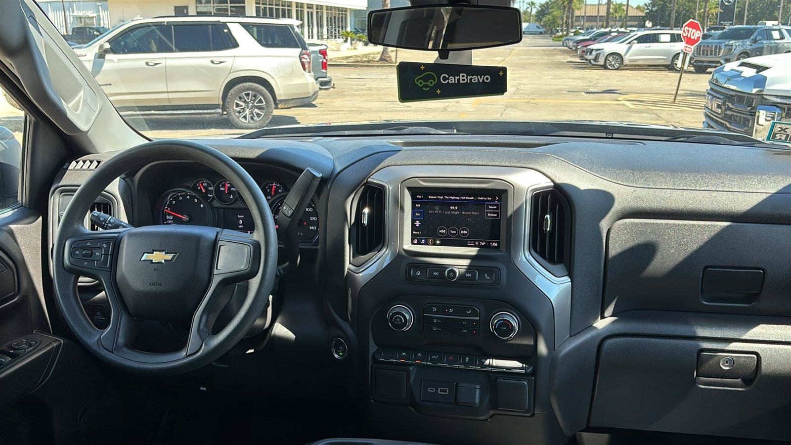 Certified 2024 Chevrolet Silverado 1500 Custom w/ Turbomax Blackout Package RWD image 25