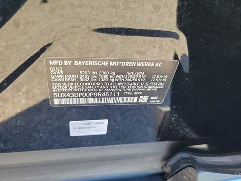 Used 2023 BMW X3 sDrive30i RWD image 38