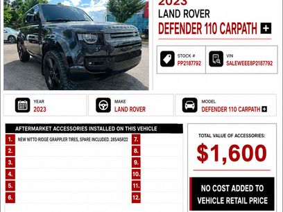 Used 2023 Land Rover Defender 110 Carpathian Edition