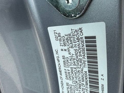 Used 2021 Honda Accord Sport image 26
