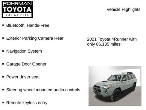 Used 2021 Toyota 4Runner TRD Pro AWD/4WD image 7