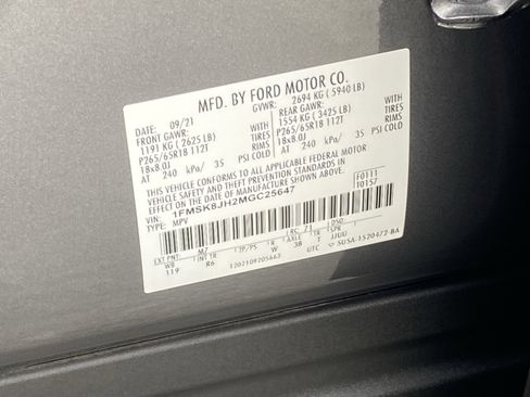 Used 2021 Ford Explorer Timberline image 32