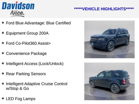 Certified 2022 Ford Bronco Sport Big Bend w/ Convenience Package AWD/4WD image 4