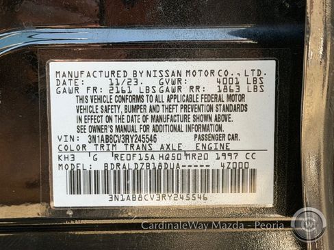 Used 2024 Nissan Sentra SV FWD image 30