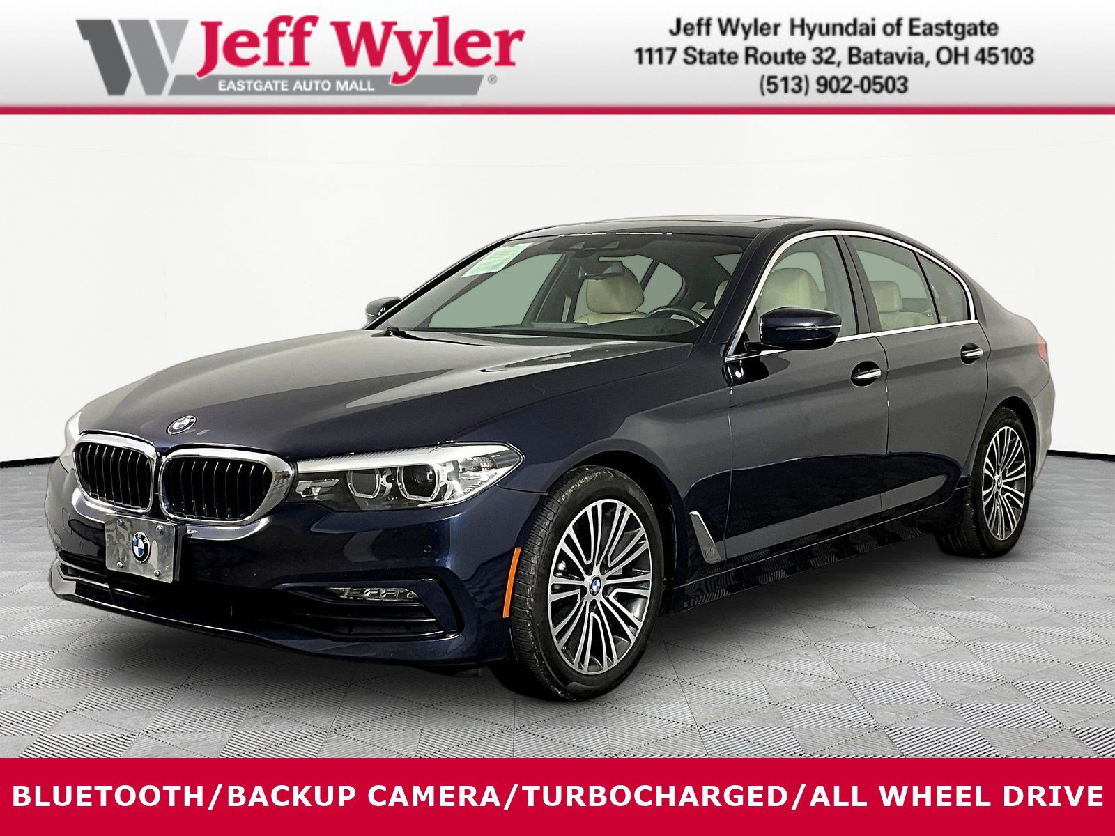 Used 2018 BMW 540i xDrive AWD/4WD image 1