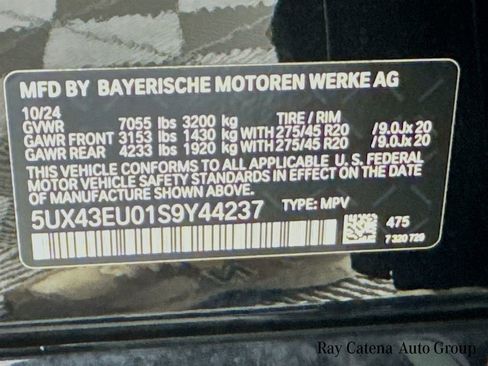 Certified 2025 BMW X5 xDrive50e w/ M Sport Package AWD/4WD image 34