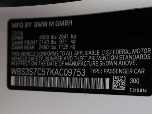 Used 2019 BMW M4 CS image 45