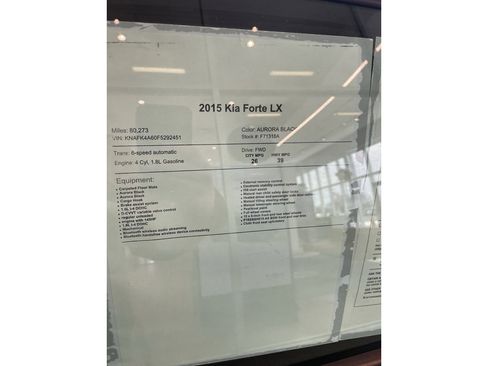 Used 2015 Kia Forte LX image 25