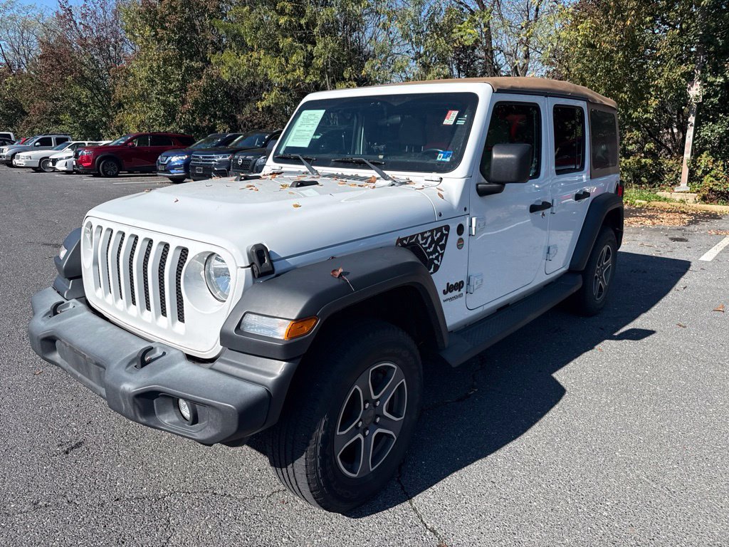 Used 2020 Jeep Wrangler Unlimited Sport AWD/4WD image 2