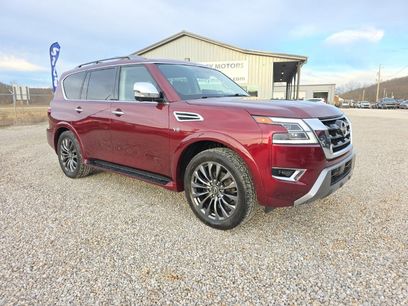 Used 2022 Nissan Armada Platinum w/ Captain's Chairs Package