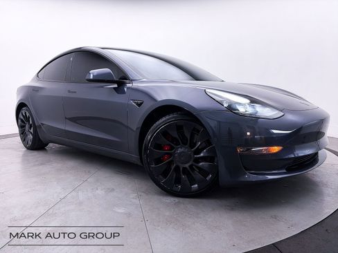 Used 2022 Tesla Model 3 Performance AWD/4WD image 1