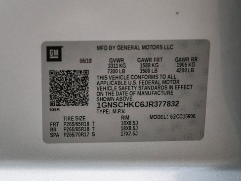 Used 2018 Chevrolet Suburban LT image 62