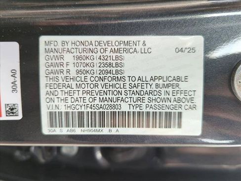 Used 2025 Honda Accord SE image 15