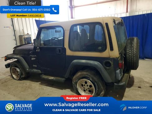 Used 1997 Jeep Wrangler Sport AWD/4WD image 3