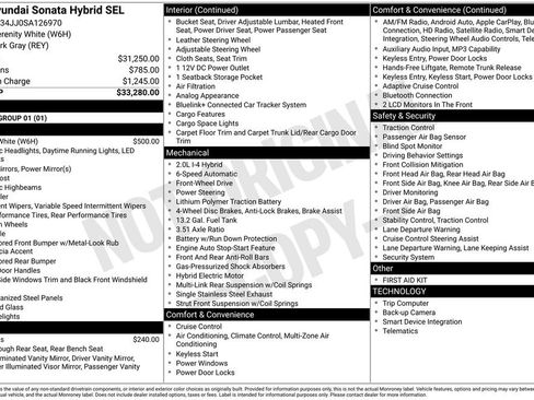 Used 2025 Hyundai Sonata SEL FWD image 16