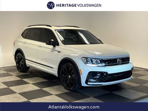 Certified 2021 Volkswagen Tiguan SE R-Line FWD image 1