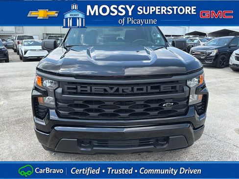 Certified 2025 Chevrolet Silverado 1500 Custom w/ Turbomax Blackout Package AWD/4WD image 11