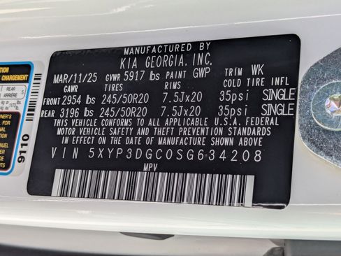 Certified 2025 Kia Telluride EX X-Line AWD/4WD image 33